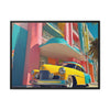 Wall Art MY NEW CAR Art Deco #1 Canvas Print Painting Original Giclee 40X30 + Frame Love Nice Beauty Fun Design Fit Hot House Home Office Gift Ready Hang