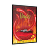 Wall Art RED HOT Canvas Print Art Deco Painting Giclee 30x40 + Frame Love Hot Chili Pepper Food
