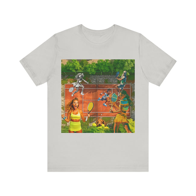 T-shirt TENNIS Sports Collection. Tennis Fans T-Shirt Unisex Adult Fun T-shirt Jersey Short Sleeve Tee