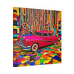 Wall Art WE NEED A CAR Pop Art Canvas Print Painting Giclee 32x32 Gallery Wrap Love Beauty Fun Design House  Home Office Hot Decor Gift Ready to Hang