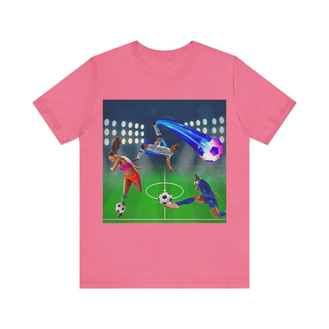 T-Shirt SOCCER Sports Collection. Soccer Fans T-Shirt Unisex Adult Fun T-shirt Jersey Short Sleeve Tee