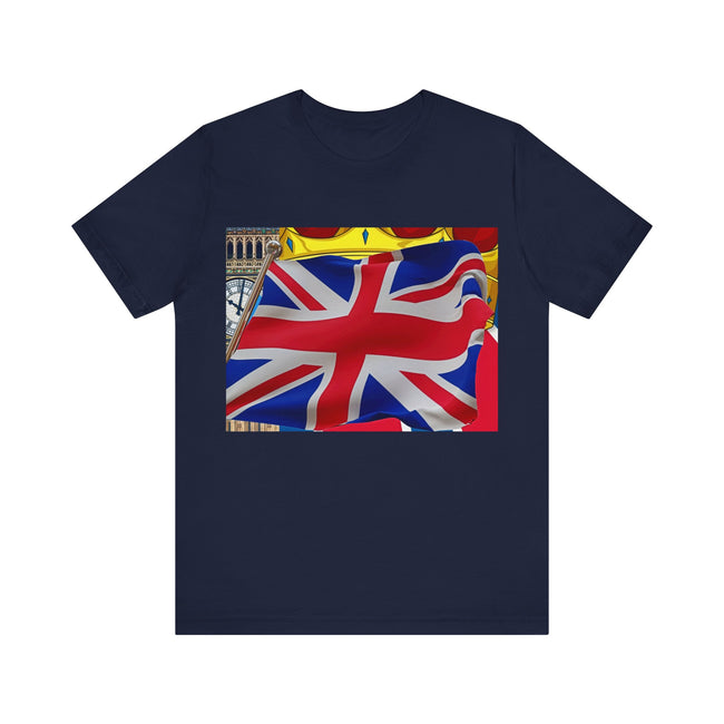 T-Shirt UNITED KINGDOM UK England Flag Original Design Unisex Adult Sizes Show Friend Love Fun Gift Beauty Jersey Like Art Fit People Style