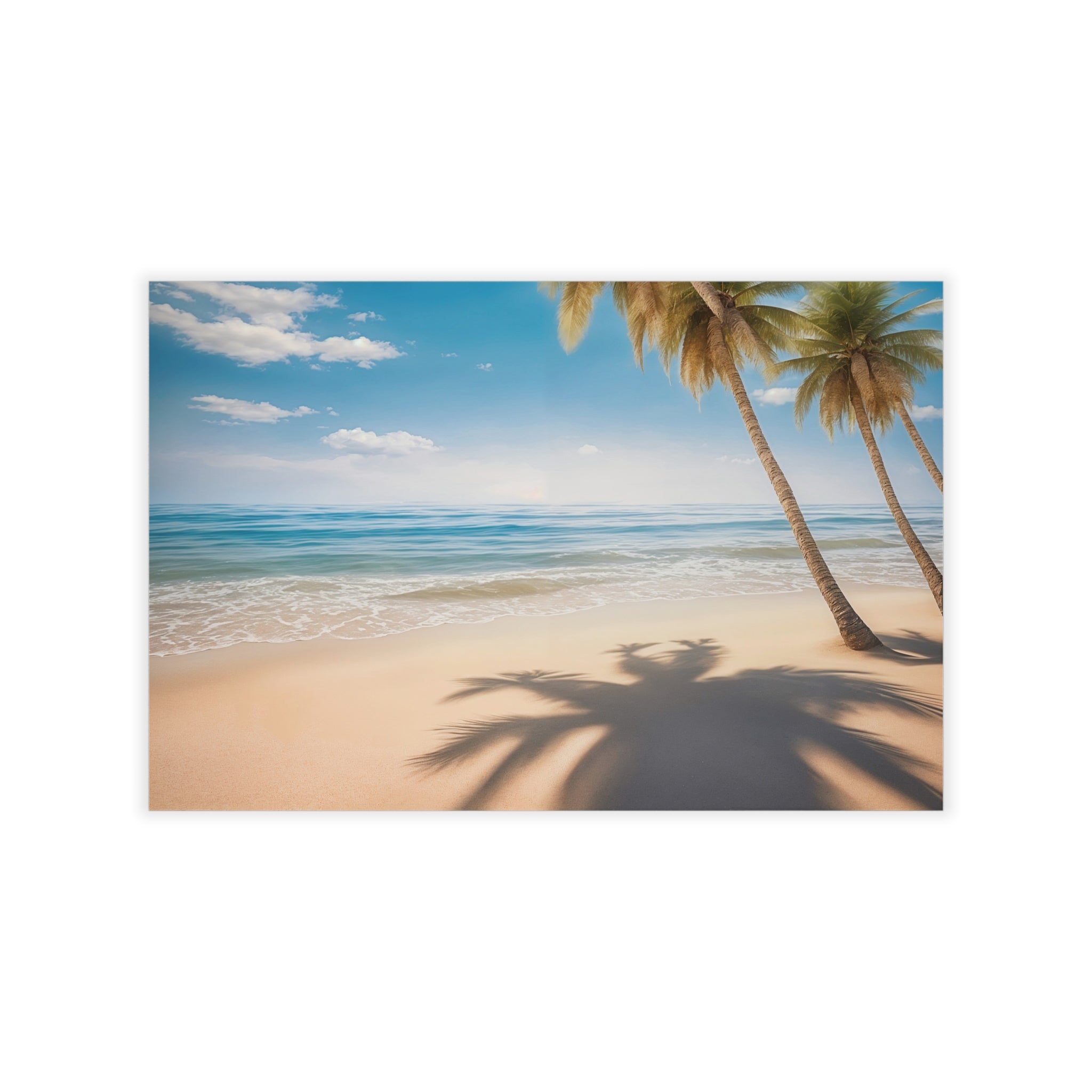 OCEAN BEACH Original Wall Art Decor Peel & Stick Affordable Long Lasting Home Design Gift