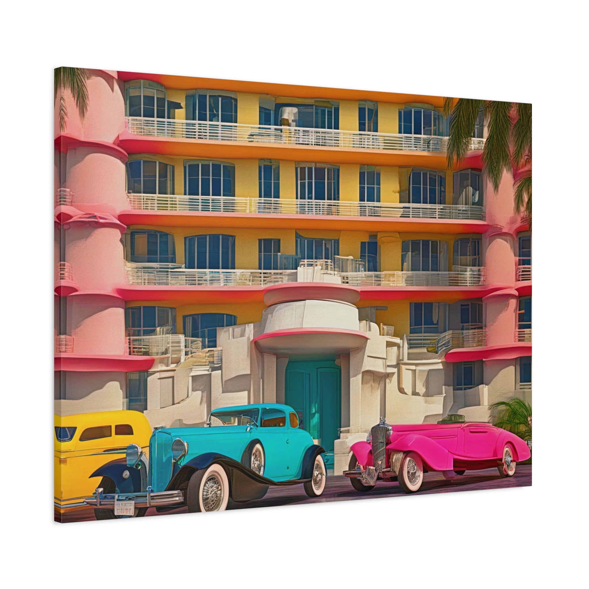 Wall Art I’lll BE RIGHT BACK Canvas Print Art Deco Painting Giclee 40X30 GW Love Beauty Design House Home Office Decor Gift Ready to Hang