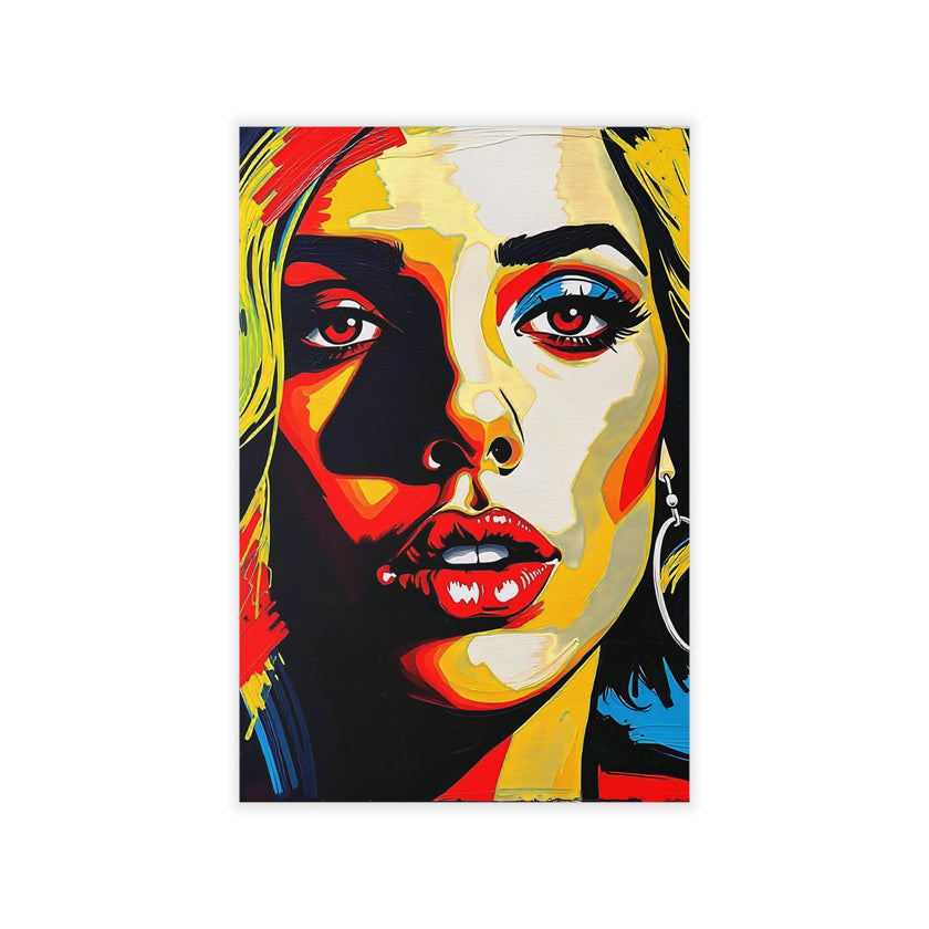 Pop Art PORTRAIT No 6 Original Wall Art Decor Beauty Design Home Affordable Long Lasting Gift
