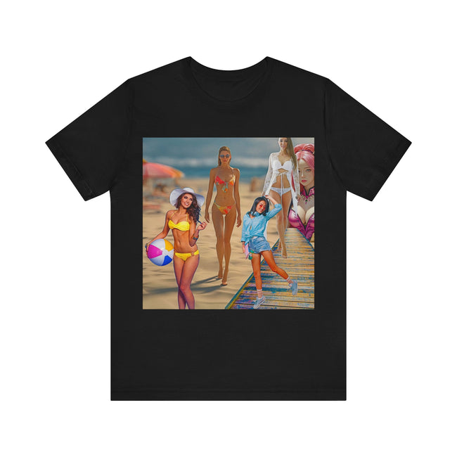 T-Shirt MODELS Original Design Unisex Adult Sizes Show Friend Love Fun Gift Beauty Jersey Tee Like Art Fit People Style Work Home Party