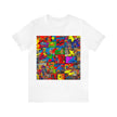 T-Shirt Pop Art ENTERTAINMENT Unisex Adult Size Fun Hot Modern Abstract Original Design Art Print Fit People Love