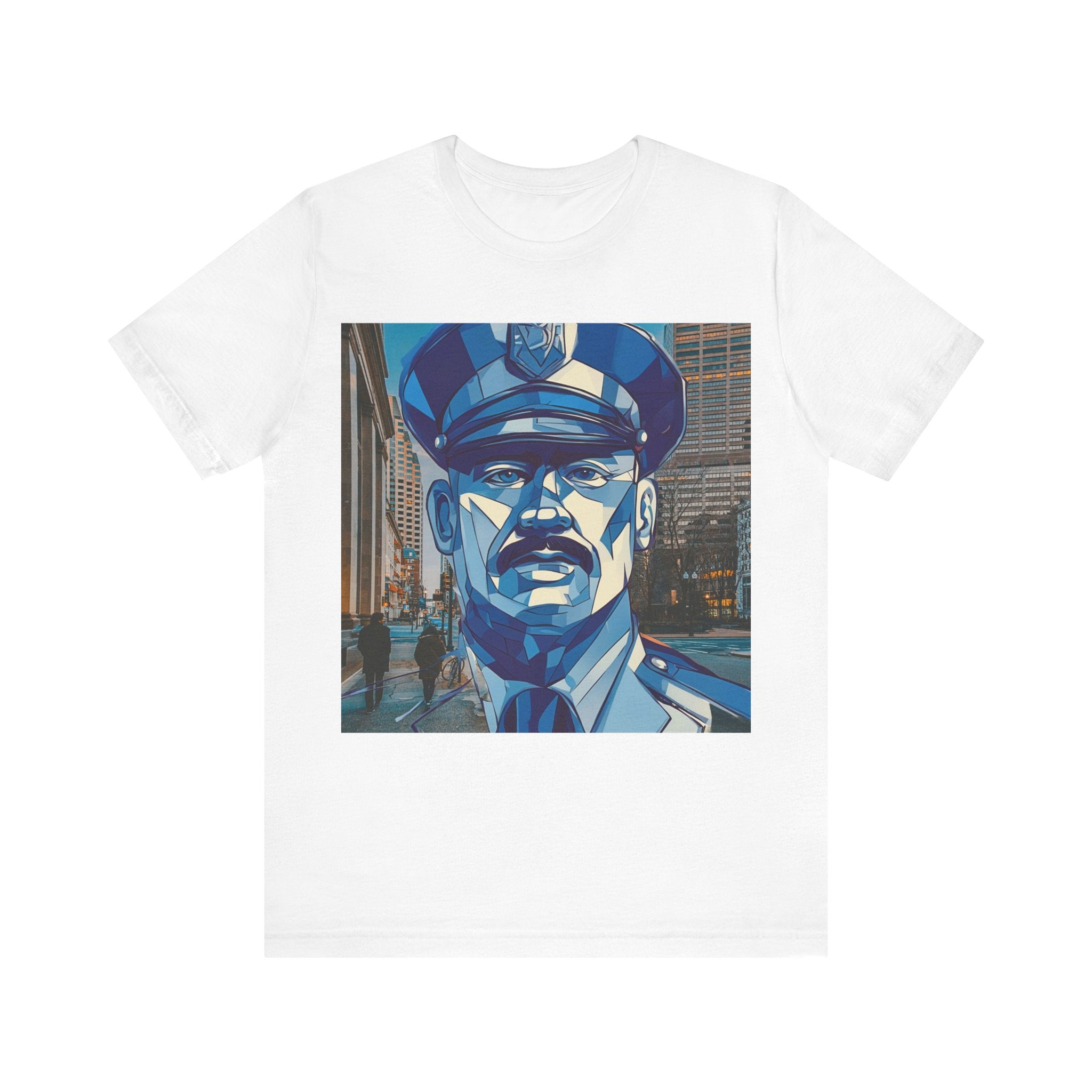 T-Shirt POLICEMAN Original Design Unisex Adult Sizes Show Friend Love Fun Gift Beauty Jersey Tee Like Art Fit People Style Work Home Party