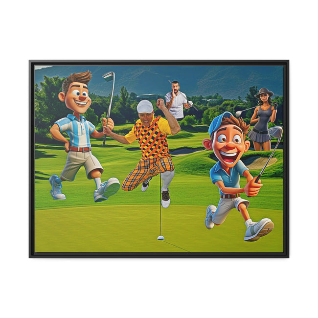 Wall Art HOLE IN ONE Golf Canvas Print Art Painting Original Giclee + Frame Love Nice Beauty Fun Design Fit Sport Hot House Office Gift Ready Hang