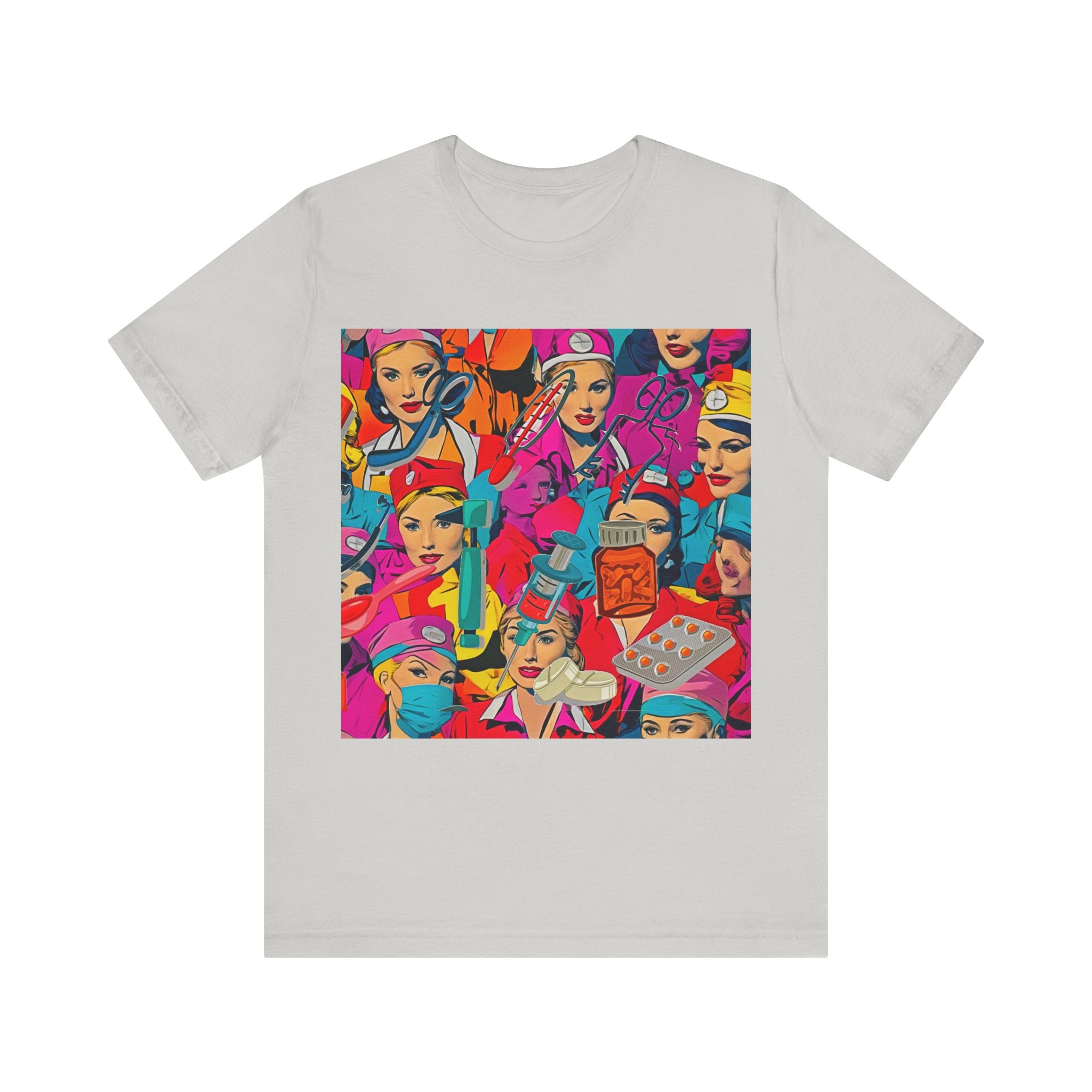 T-Shirt NURSES Original Design Unisex Adult Sizes Show Friend Love Fun Gift Beauty Jersey Tee Like Art Fit People Job Style Work Home Party