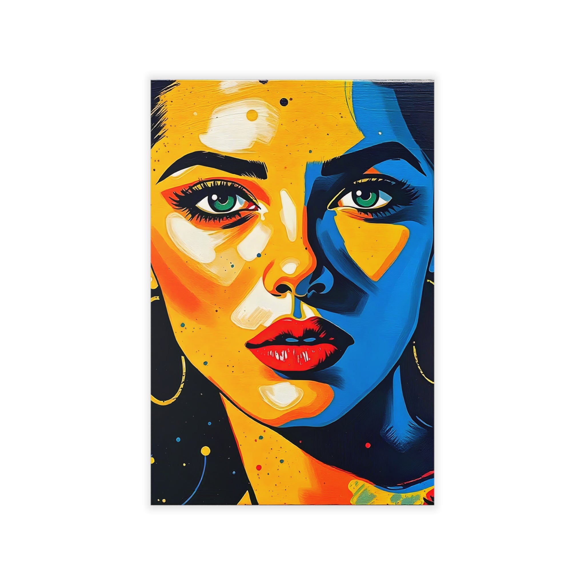 Pop Art PORTRAIT No 7 Original Wall Art Decor Beauty Design Home Affordable Long Lasting Gift
