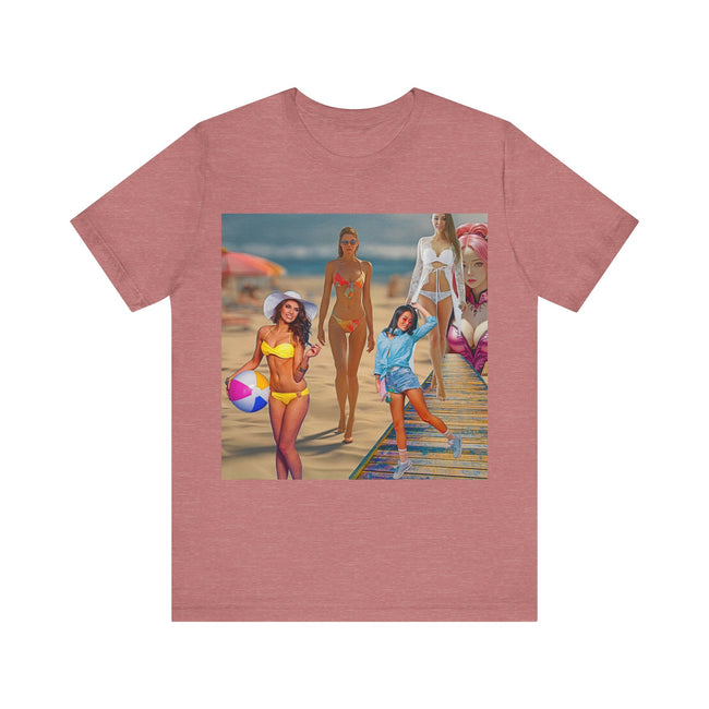 T-Shirt MODELS Original Design Unisex Adult Sizes Show Friend Love Fun Gift Beauty Jersey Tee Like Art Fit People Style Work Home Party