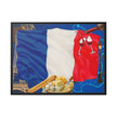Wall Art FRANCE French Flag Canvas Print Painting Original Giclee + Frame Love Nice Beauty Fun Design Fit House Home Office Gift Ready Hang Living