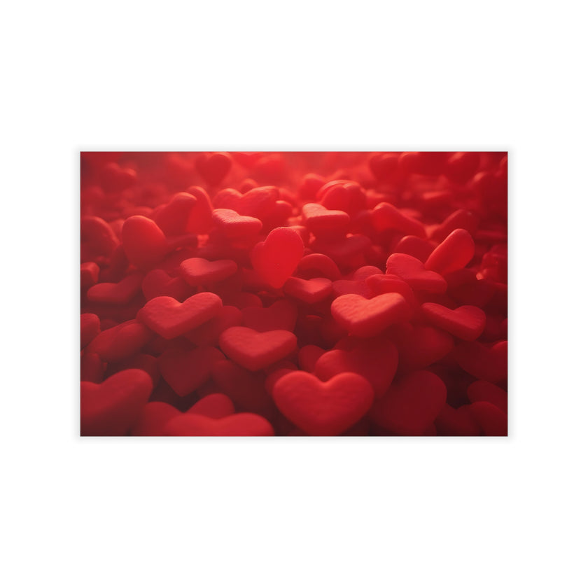 RED HEARTS Personalizable 36