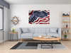 Wall Art AMERICAN FLAG #2 Canvas Print Painting Giclee GW Love Patriot Beauty Design House Home Office Decor Gift Ready to Hang