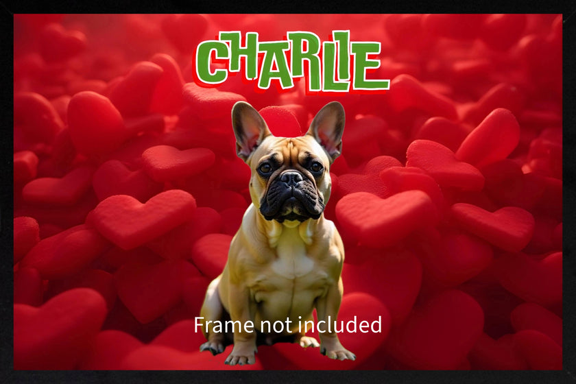 RED HEARTS Personalizable 36