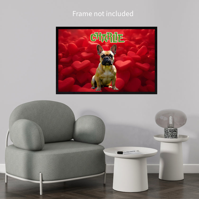 RED HEARTS Personalizable 36