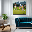 Wall Art FORE Golf Canvas Print Art Painting Original Giclee + Frame Love Nice Beauty Fun Design Fit Sport Hot House Home Office Gift Ready Hang