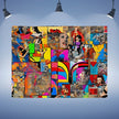 Wall Art MOVIES Pop Art Canvas Print Painting Giclee 40x30 GW Love Beauty Fun Design House  Home Office Hot Decor Gift Ready to Hang