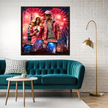 Wall Art INFLUENCERS Canvas Print Art Painting Original Giclee 32X32 + Frame Love Nice Beauty Fun Design Fit Hot House Home Office Gift Ready Hang Living