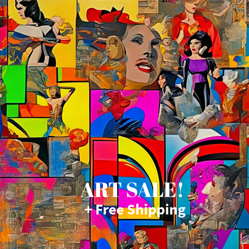 MOVIES Original Wall Art Decor Pop Art Collection Peel & Stick Affordable Long Lasting Home Design Gift