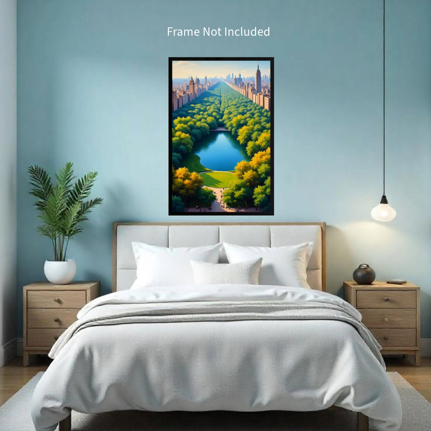 Green PLANTATION Wall Art Decor Peel & Stick Removable Repositionable Frameable Home Decor Gift