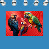LOVE PARROTS Original Wall Art Decor Love Collection Peel & Stick Affordable Long Lasting Home Design Gift