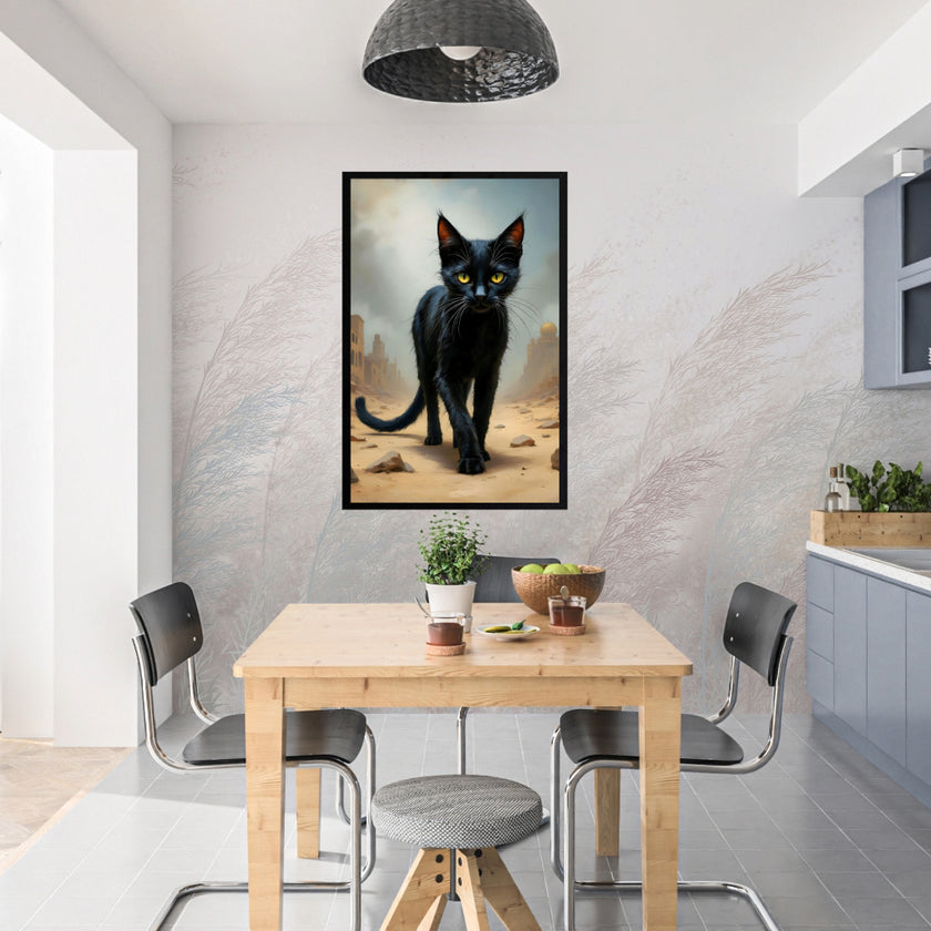 ALONE Original Wall Art Decor Blue Beauty Design Home Affordable Long Lasting Gift