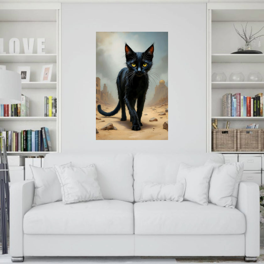 ALONE Original Wall Art Decor Blue Beauty Design Home Affordable Long Lasting Gift