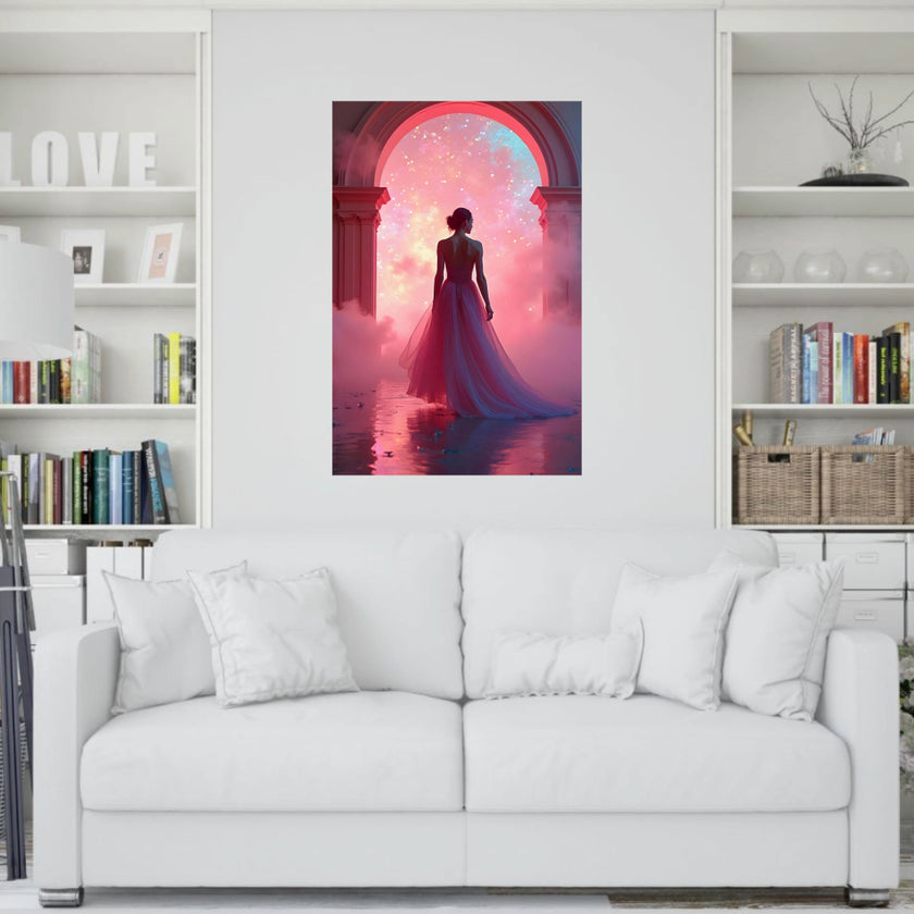 DREAMING Original Wall Art Decor Blue Beauty Design Home Affordable Long Lasting Gift