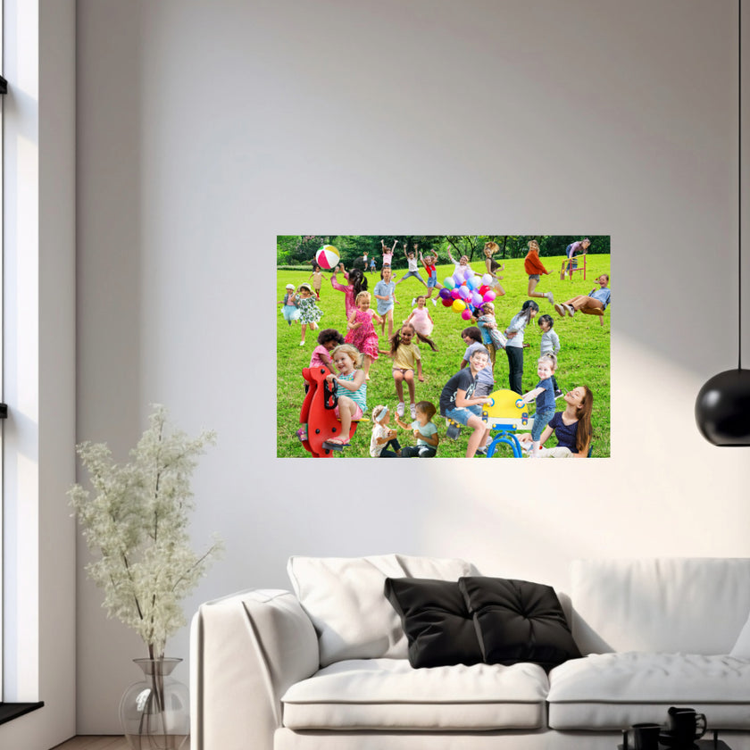 KIDS PARK Original Wall Art Decor Peel & Stick Affordable Long Lasting Home Design Gift