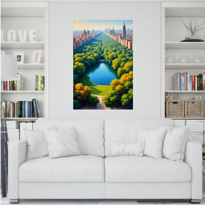 Green PLANTATION Wall Art Decor Peel & Stick Removable Repositionable Frameable Home Decor Gift