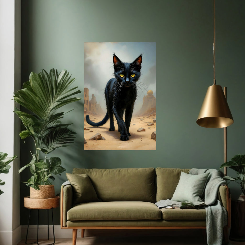 ALONE Original Wall Art Decor Blue Beauty Design Home Affordable Long Lasting Gift
