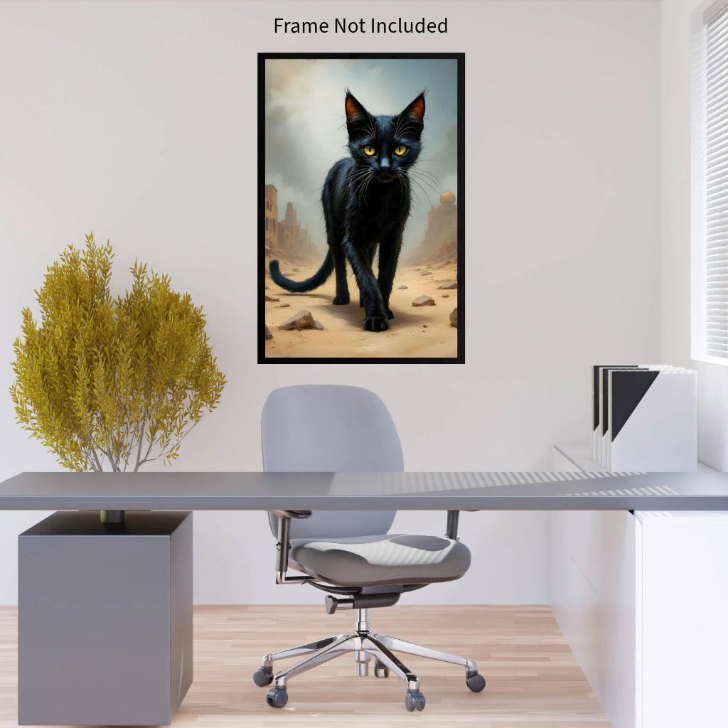 ALONE Original Wall Art Decor Blue Beauty Design Home Affordable Long Lasting Gift