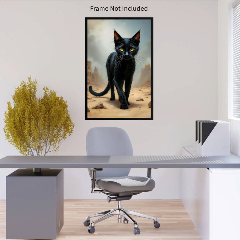 ALONE Original Wall Art Decor Blue Beauty Design Home Affordable Long Lasting Gift