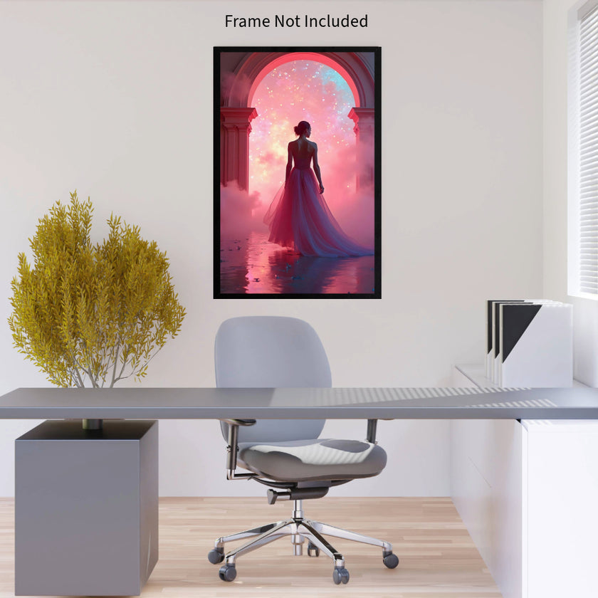 DREAMING Original Wall Art Decor Blue Beauty Design Home Affordable Long Lasting Gift