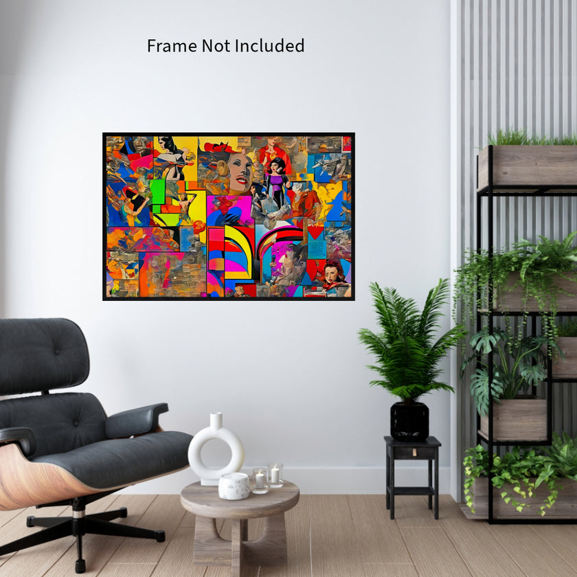 MOVIES Original Wall Art Decor Pop Art Collection Peel & Stick Affordable Long Lasting Home Design Gift