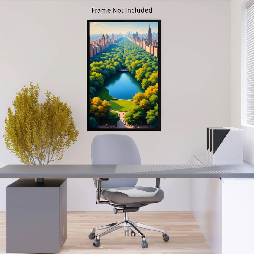 Green PLANTATION Wall Art Decor Peel & Stick Removable Repositionable Frameable Home Decor Gift