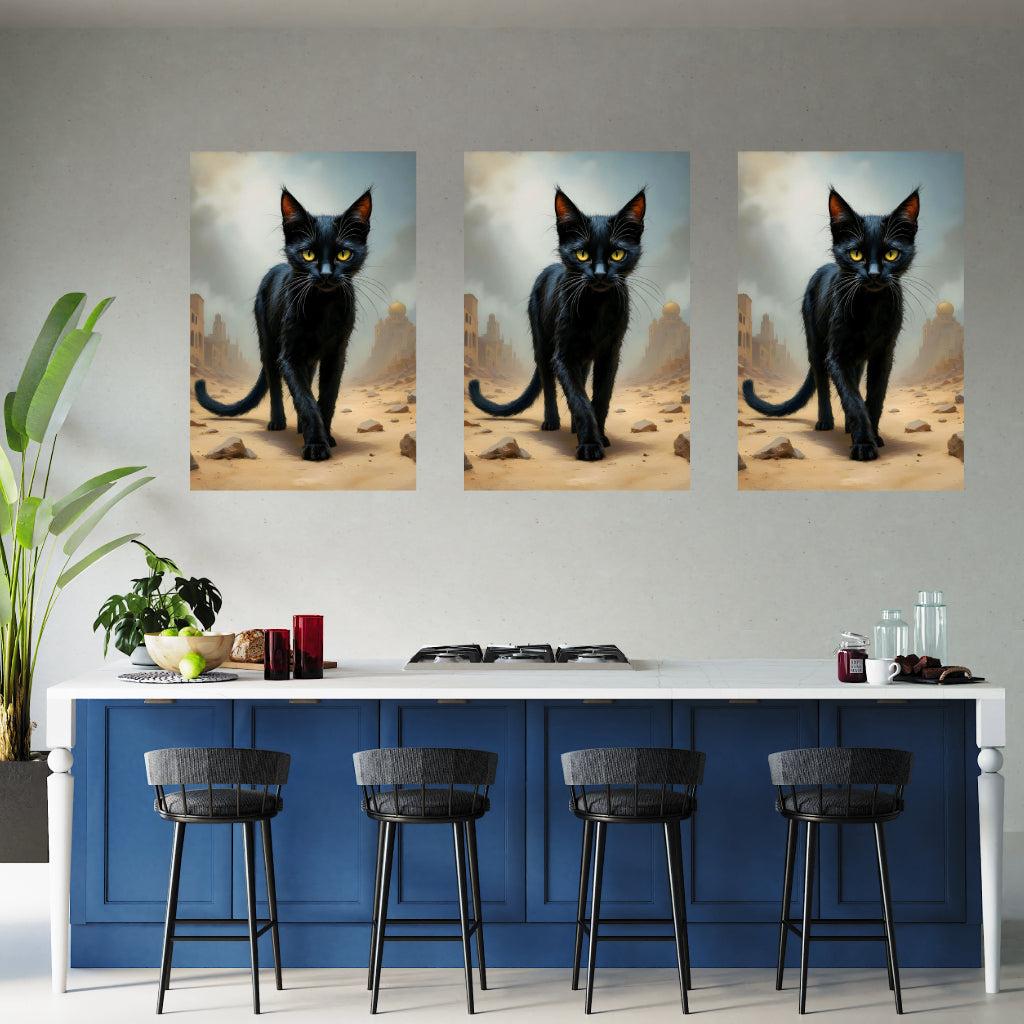 ALONE Original Wall Art Decor Blue Beauty Design Home Affordable Long Lasting Gift