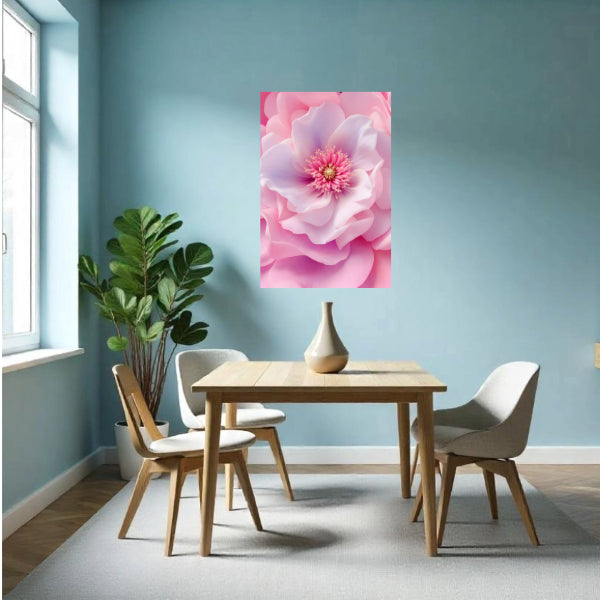 PINK FLOWER Original Wall Art Decor Flower Collection Beauty Design Home Affordable Long-Lasting Gift