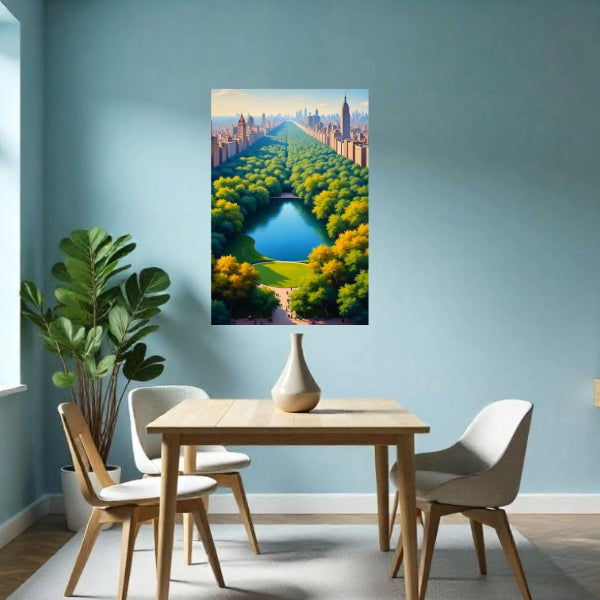 Green PLANTATION Wall Art Decor Peel & Stick Removable Repositionable Frameable Home Decor Gift