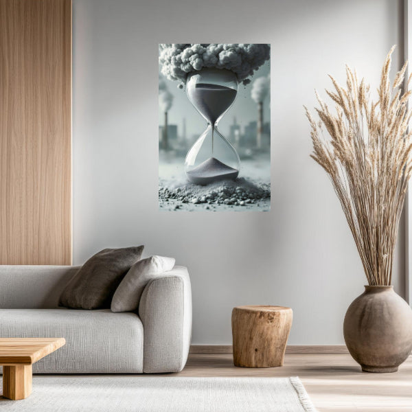 TIME BOMB Original Wall Art Decor Blue Beauty Design Home Affordable Long Lasting Gift