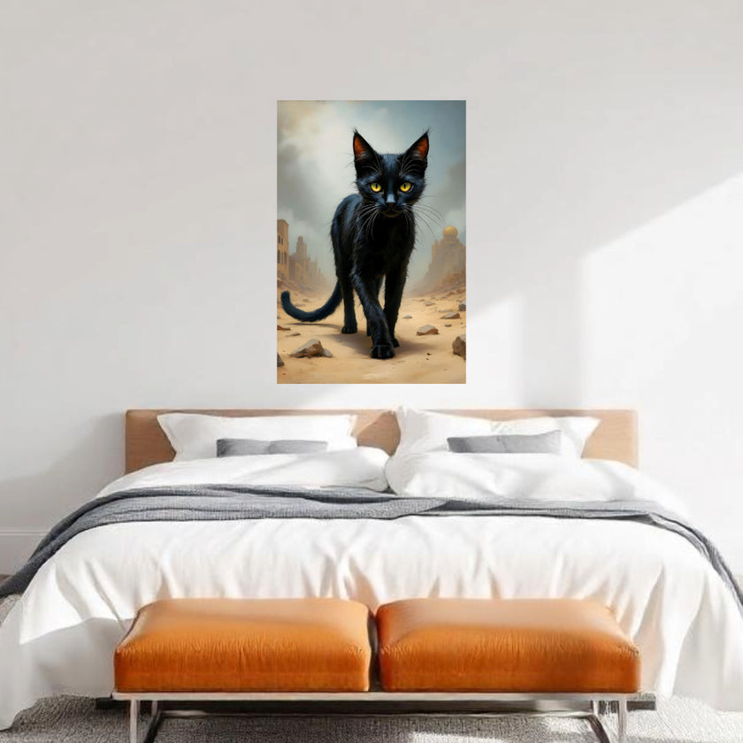 ALONE Original Wall Art Decor Blue Beauty Design Home Affordable Long Lasting Gift