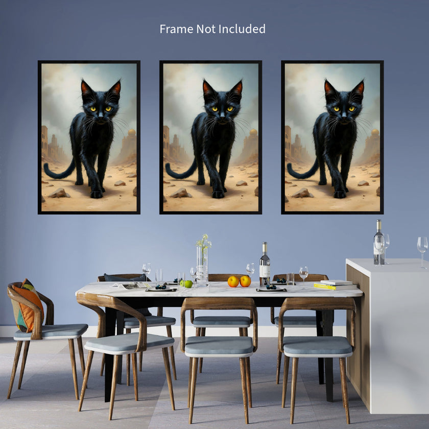 ALONE Original Wall Art Decor Blue Beauty Design Home Affordable Long Lasting Gift