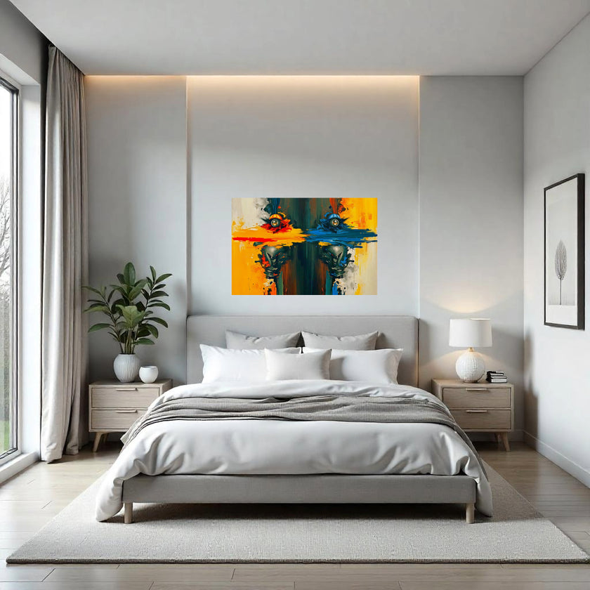 I SEE YOU Original Wall Art Decor Abstract Collection Beauty Design Home Affordable Long-Lasting Gift