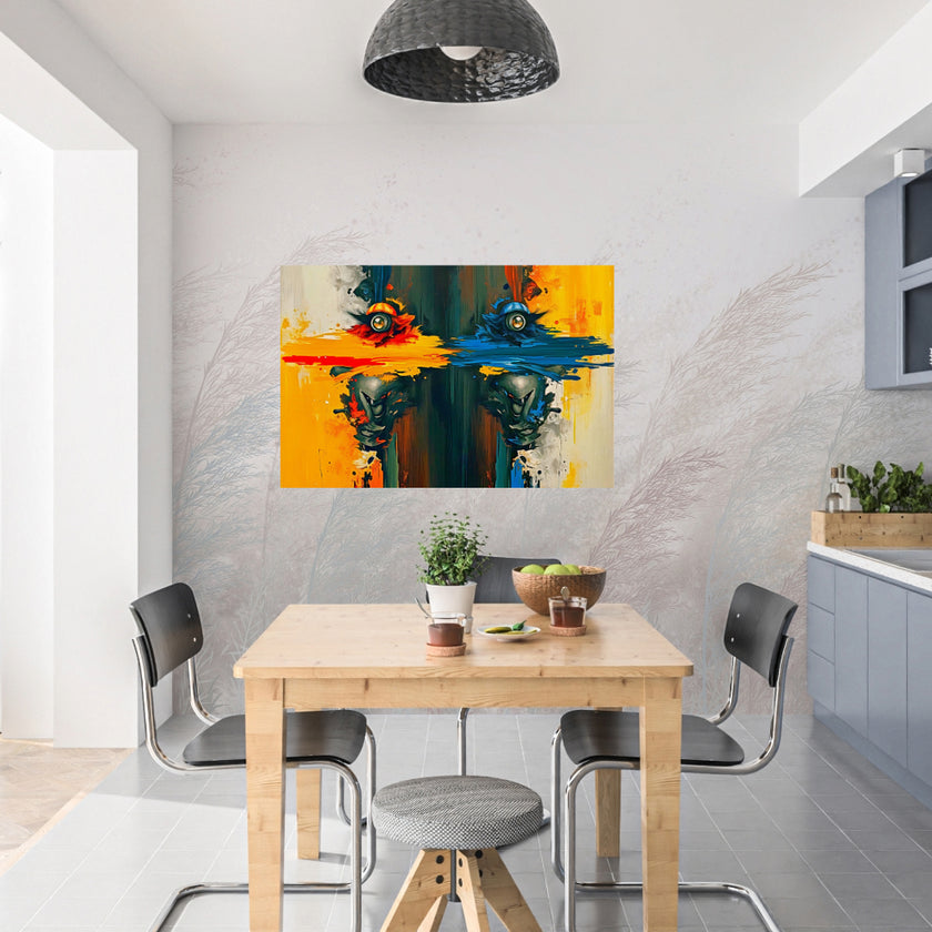 I SEE YOU Original Wall Art Decor Abstract Collection Beauty Design Home Affordable Long-Lasting Gift
