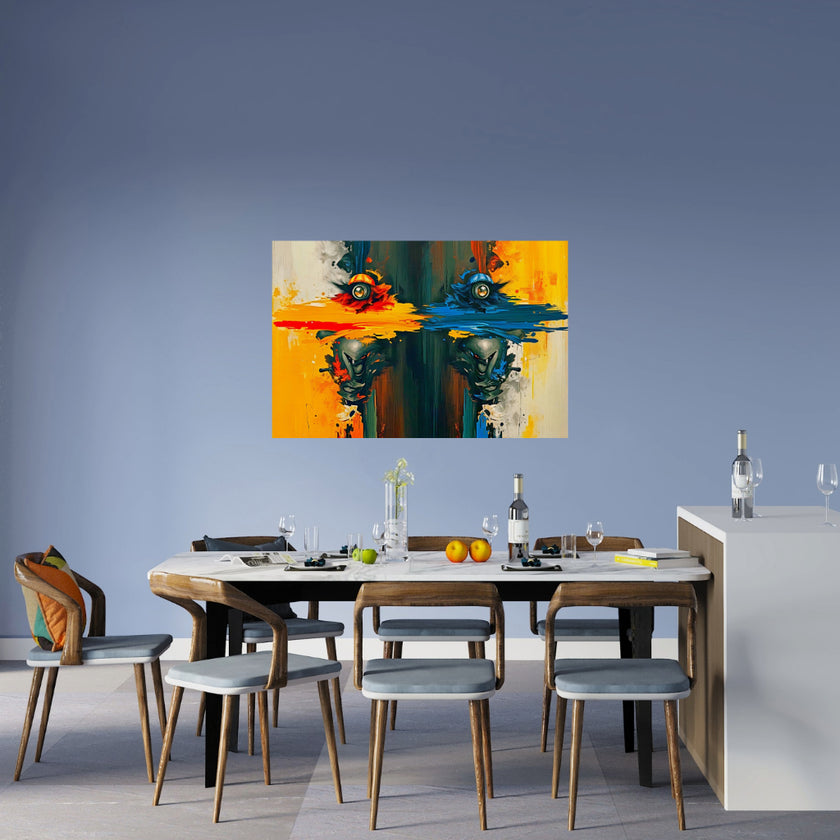 I SEE YOU Original Wall Art Decor Abstract Collection Beauty Design Home Affordable Long-Lasting Gift