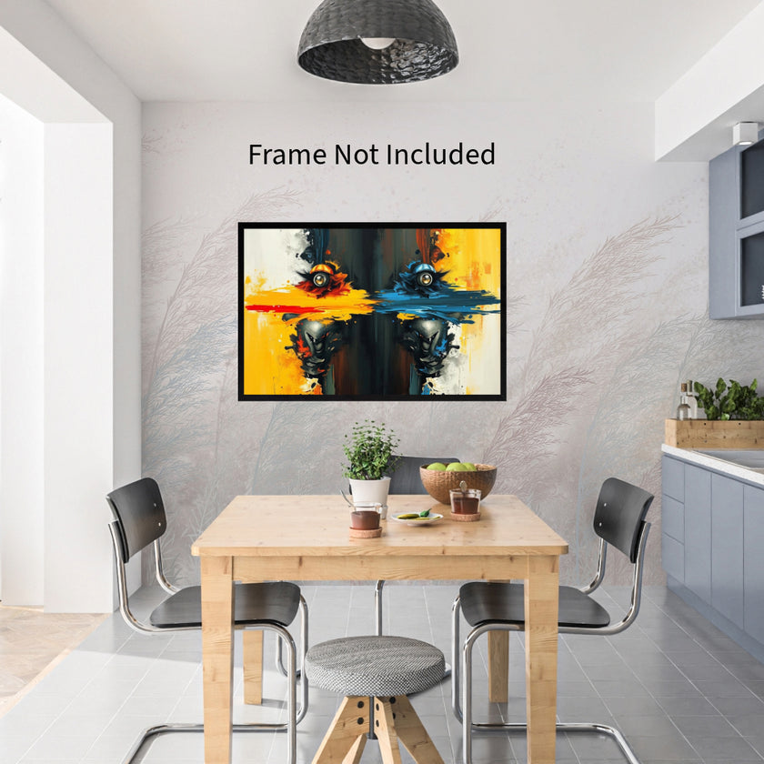 I SEE YOU Original Wall Art Decor Abstract Collection Beauty Design Home Affordable Long-Lasting Gift