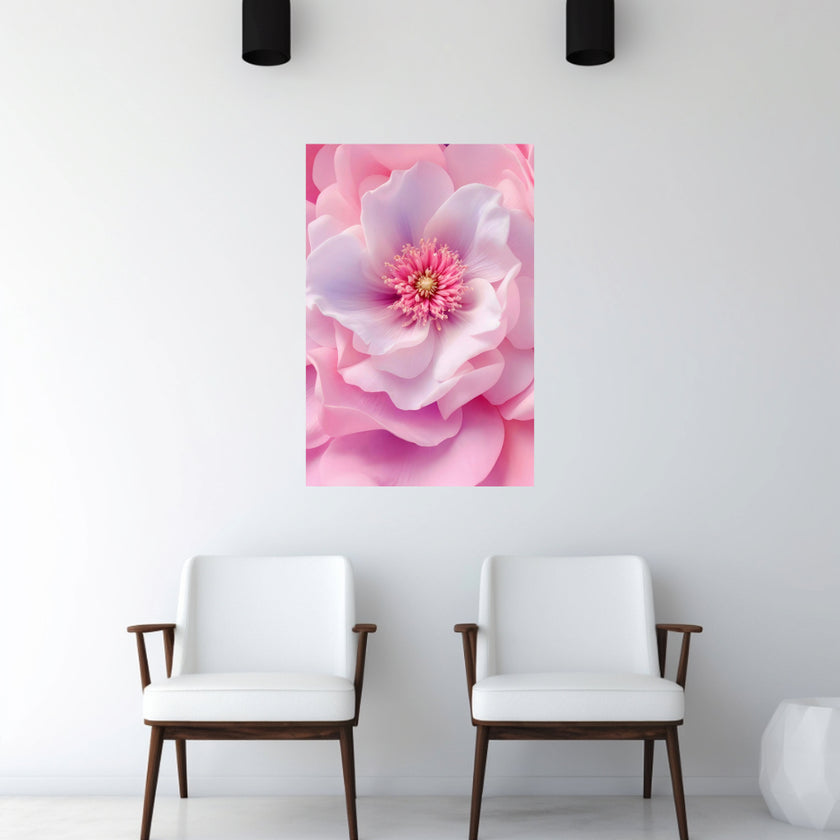 PINK FLOWER Original Wall Art Decor Flower Collection Beauty Design Home Affordable Long-Lasting Gift
