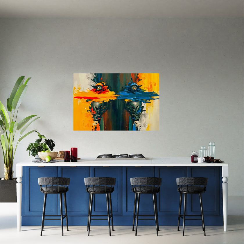 I SEE YOU Original Wall Art Decor Abstract Collection Beauty Design Home Affordable Long-Lasting Gift